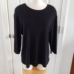 Vince Black Blouse 100% cotton